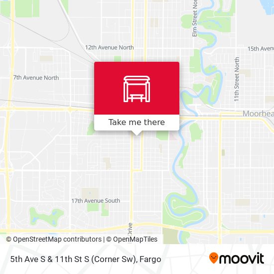 5th Ave S & 11th St S (Corner Sw) map