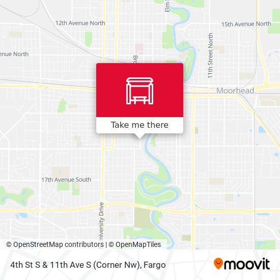 4th St S & 11th Ave S (Corner Nw) map