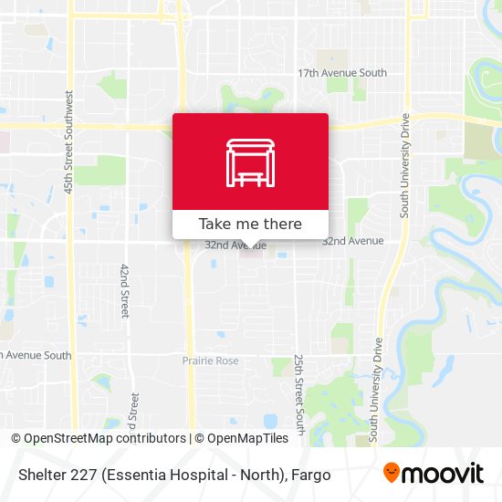 Shelter 227 (Essentia Hospital - North) map