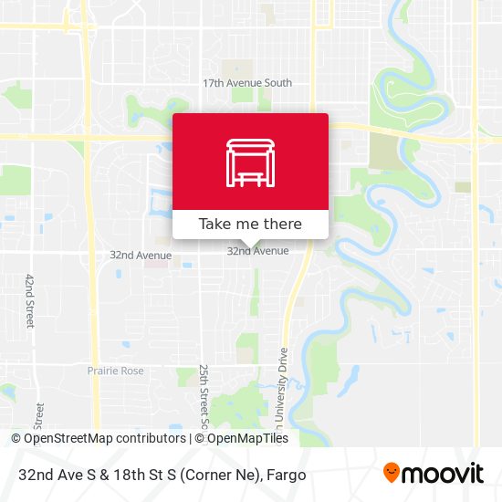 32nd Ave S & 18th St S (Corner Ne) map