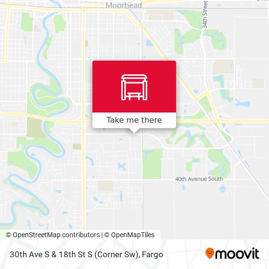 30th Ave S & 18th St S (Corner Sw) map