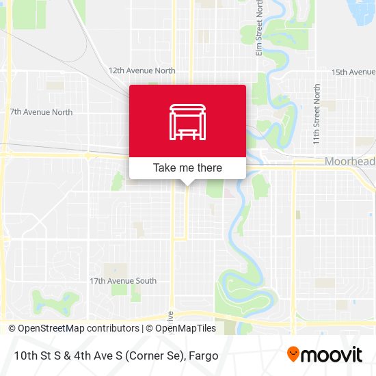 10th St S & 4th Ave S (Corner Se) map