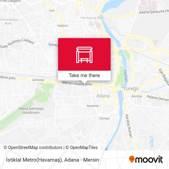 İstiklal Metro(Havamaş) map