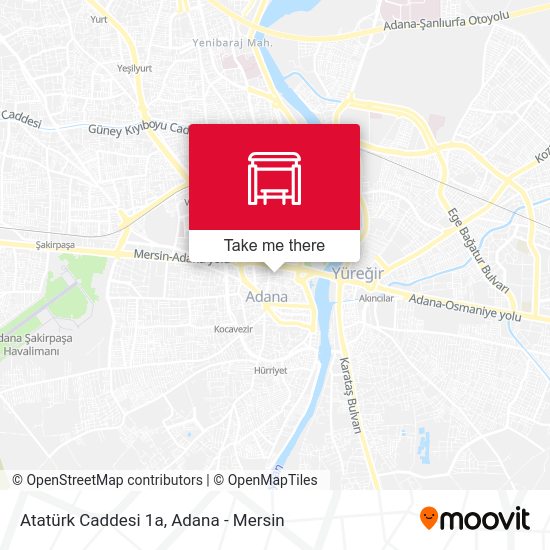 Atatürk Caddesi 1a map
