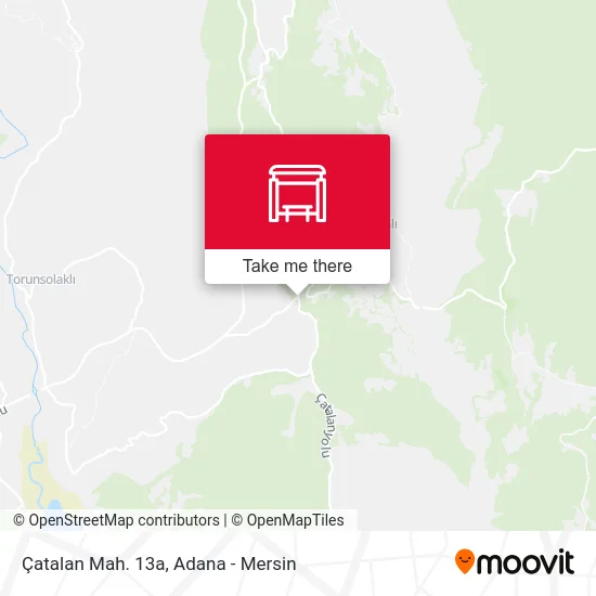 Çatalan Mah. 13a map