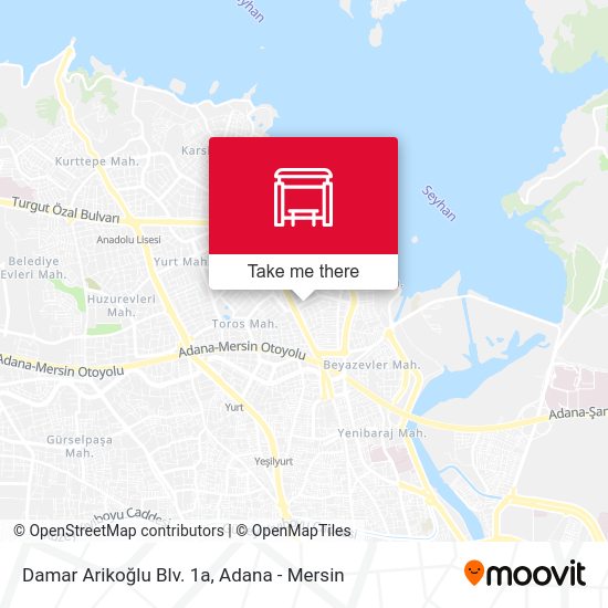 Damar Arikoğlu Blv. 1a map