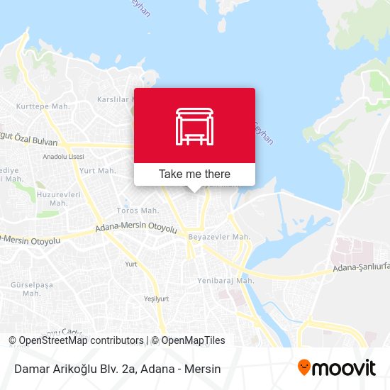 Damar Arikoğlu Blv. 2a map