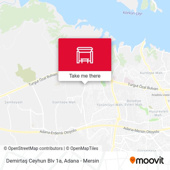 Demirtaş Ceyhun Blv 1a map
