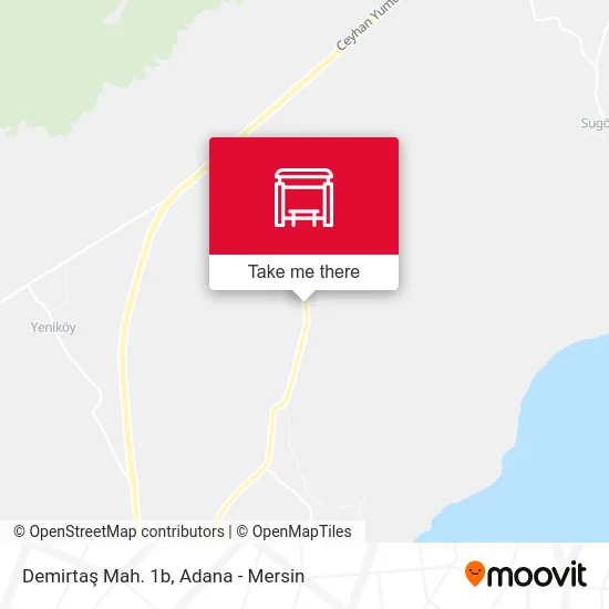 Demirtaş Mah. 1b map