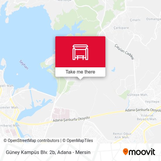 Güney Kampüs Blv. 2b map
