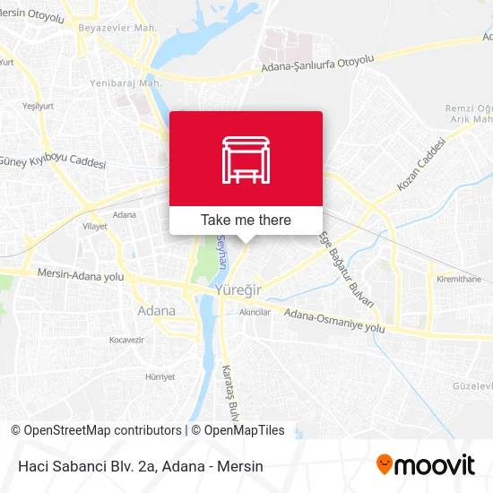 Haci Sabanci Blv. 2a map