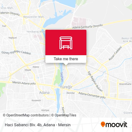 Haci Sabanci Blv. 4b map