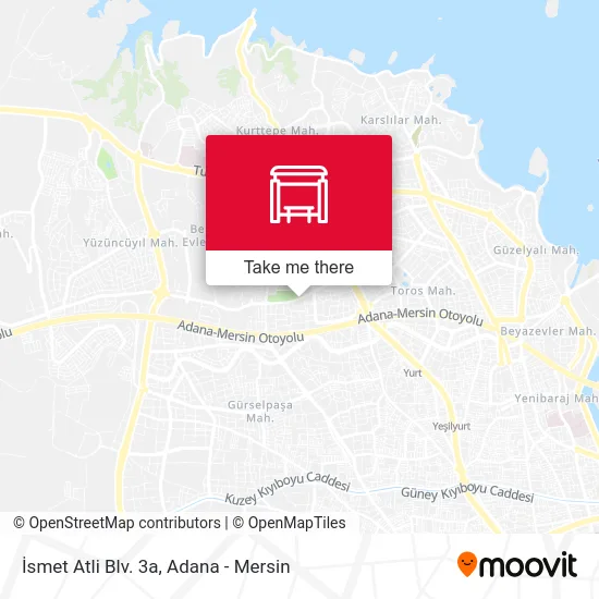 İsmet Atli Blv. 3a map