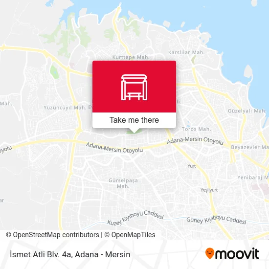 İsmet Atli Blv. 4a map