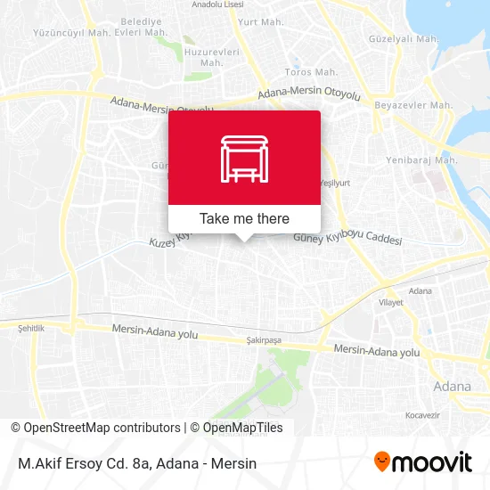M.Akif Ersoy Cd. 8a map