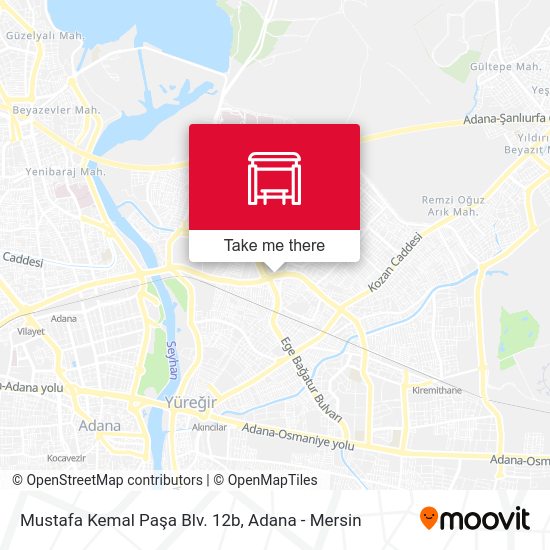 Mustafa Kemal Paşa Blv. 12b map