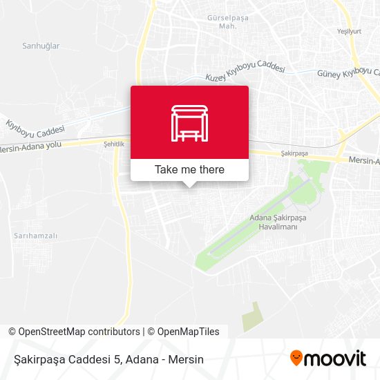 Şakirpaşa Caddesi 5 map