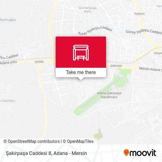 Şakirpaşa Caddesi 8 map