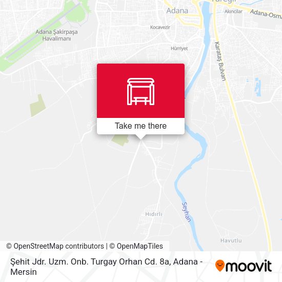 Şehit Jdr. Uzm. Onb. Turgay Orhan Cd. 8a map