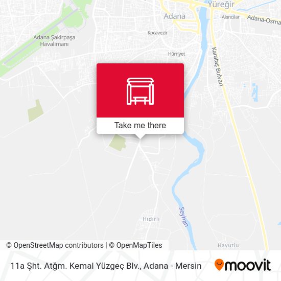 11a Şht. Atğm. Kemal Yüzgeç Blv. map