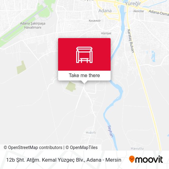 12b Şht. Atğm. Kemal Yüzgeç Blv. map