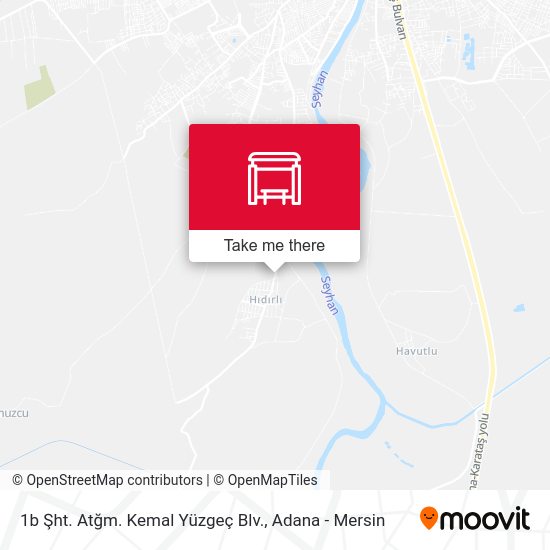 1b Şht. Atğm. Kemal Yüzgeç Blv. map