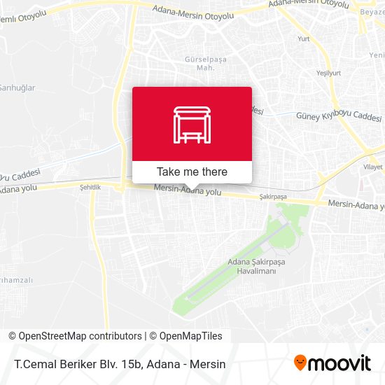 T.Cemal Beriker Blv. 15b map