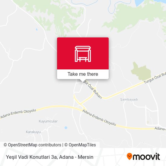 Yeşil Vadi Konutlari 3a map