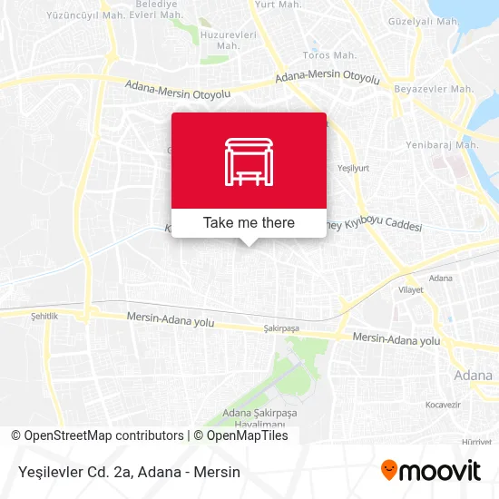 Yeşilevler Cd. 2a map