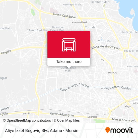 Aliye İzzet Begoviç Blv. map
