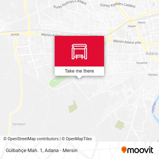 Gülbahçe Mah. 1 map