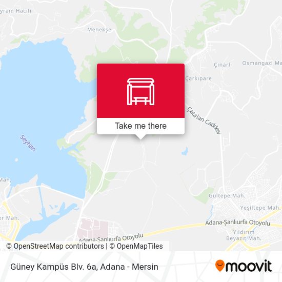 Güney Kampüs Blv. 6a map