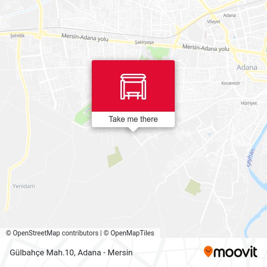Gülbahçe Mah.10 map