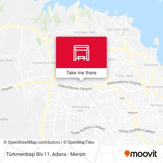 Türkmenbaşi Blv.11 map