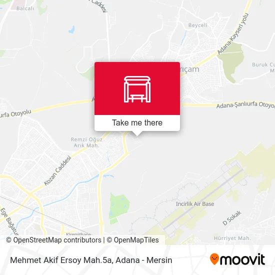Mehmet Akif Ersoy Mah.5a map