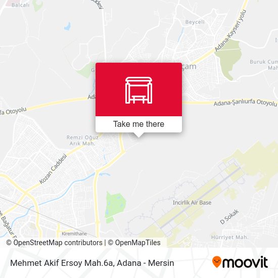 Mehmet Akif Ersoy Mah.6a map