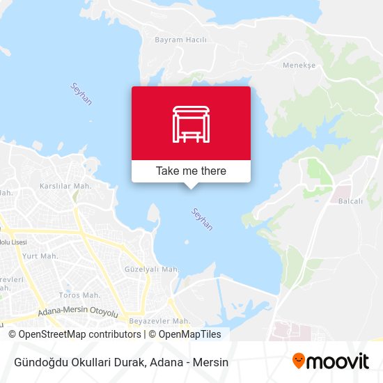 Gündoğdu Okullari Durak map