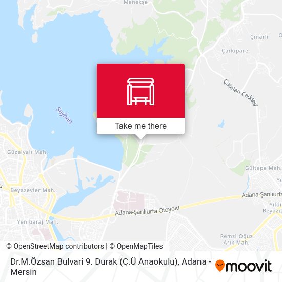 Dr.M.Özsan Bulvari 9. Durak (Ç.Ü Anaokulu) map