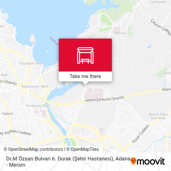 Dr.M.Özsan Bulvari 6. Durak (Şehir Hastanesi) map