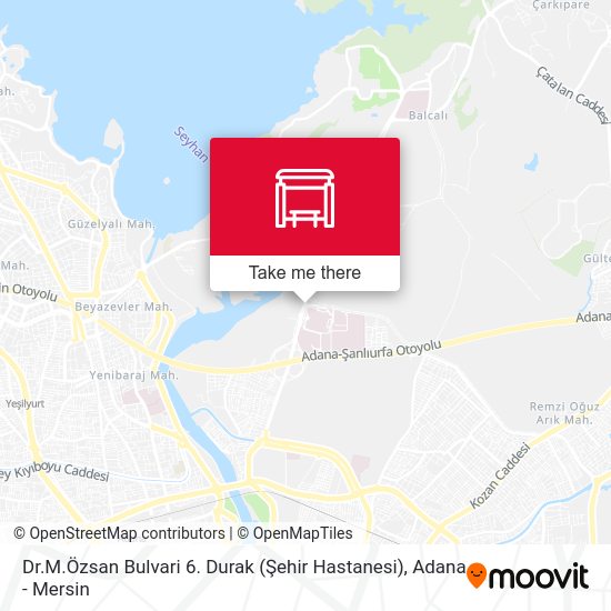 Dr.M.Özsan Bulvari 6. Durak (Şehir Hastanesi) map