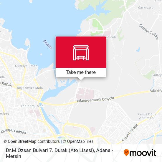 Dr.M.Özsan Bulvari 7. Durak (Ato Lisesi) map