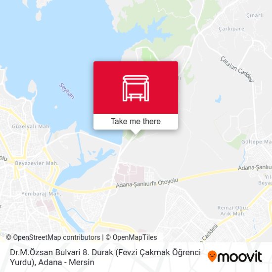 Dr.M.Özsan Bulvari 8. Durak (Fevzi Çakmak Öğrenci Yurdu) map