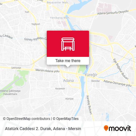 Atatürk Caddesi 2. Durak map