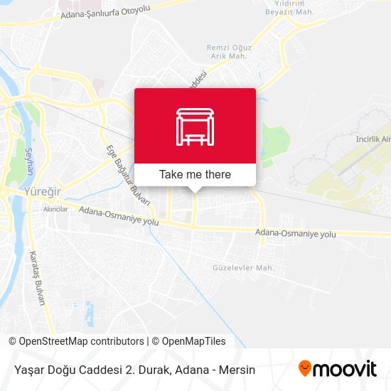 Yaşar Doğu Caddesi 2. Durak map