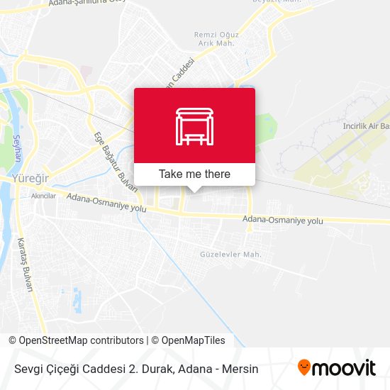 Sevgi Çiçeği Caddesi 2. Durak map