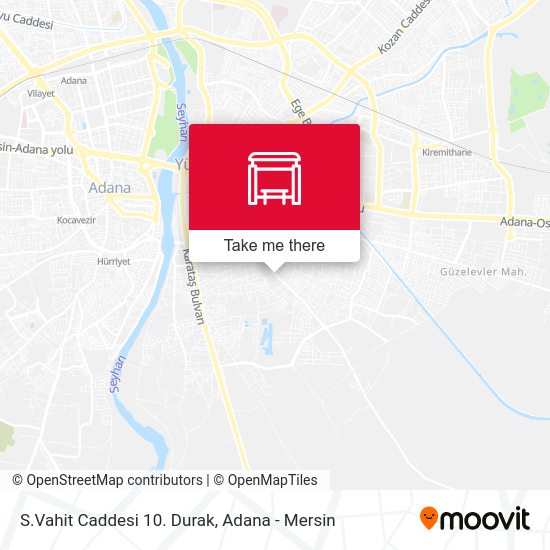 S.Vahit Caddesi 10. Durak map