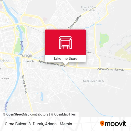 Girne Bulvari 8. Durak map