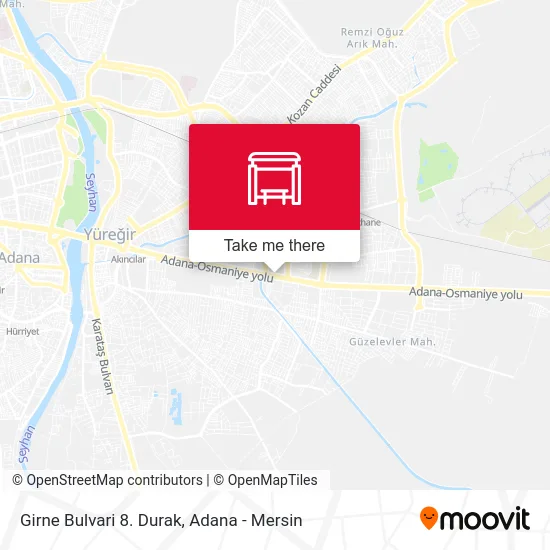 Girne Bulvari 8. Durak map