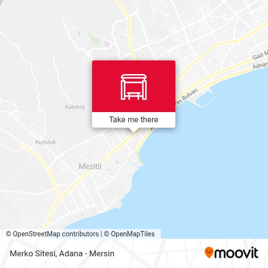 Merko Sitesi map