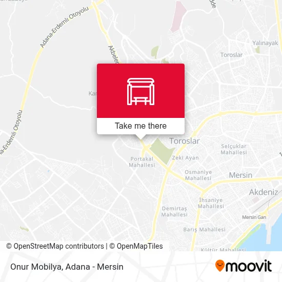 Onur Mobilya map